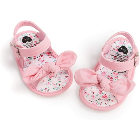 

QWZNDZGR Baby Boys Girls Sandals Soft Sole Summer Shoes Baby Flat Shoes Beach Shoes First Walkers