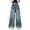 Blue, variant on XEGLSBU Girls Jeans Size 6 Girls Casual Pants Autumn Denim Trousers with Heart Embroidery Wide Leg Straight Design Comfortable Blend Blue Size 6-7 Years