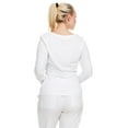 thumbnail image 3 of HEAL+WEAR Women's Long Sleeve Underscrub Shirt Lightweight Stretch 4-Way Stretch Base Layer for Nurse Beauty Salon Workwear Clinical Scrubs Layering Tee, 3 of 7