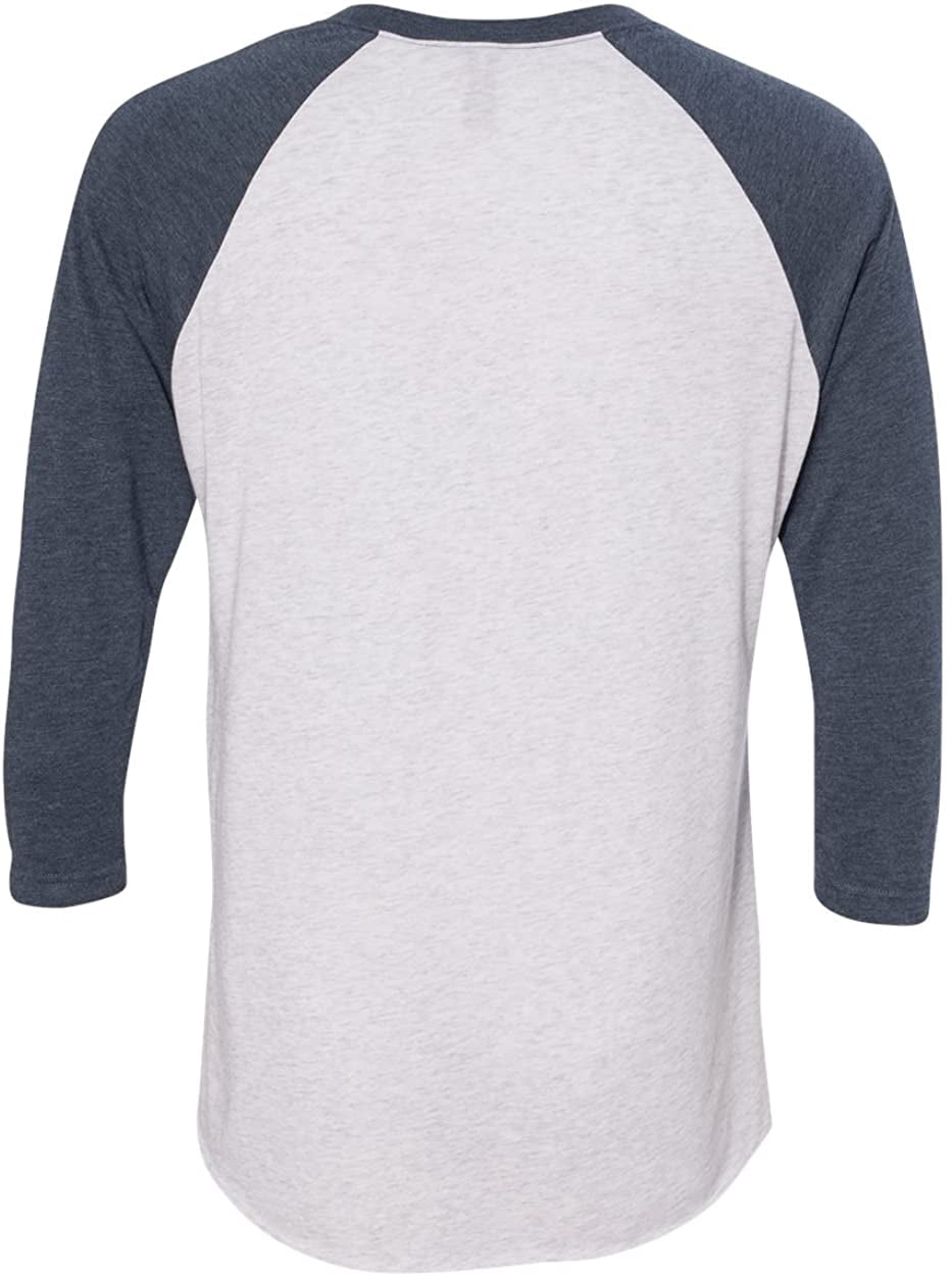 Mens Clementine Tri-Blend 3/4-Sleeve Raglan Tee
