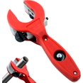 thumbnail image 1 of Ratcheting Tubing Cutter, 2 in 1 Copper Tube Cutter, Close Quarters Tubing Cutter, Copper Pipe Cutter for Cutting PVC, Ratcheting Tubing Cutter Blade (0.3"To1.1"（8-29mm）), 1 of 7