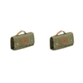 thumbnail image 4 of Toystoory Bolsa para botellas de condimentos para acampar, Kit de tarros, bolsa para exteriores, multifuncional, de gran capacidad, soporte para Verde oscuro 2piezas, 4 of 6