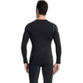 thumbnail image 6 of Men Plush Base Undershirt - Long Sleeve Slim Fit Thermal Underwear Winter Tops, 6 of 7