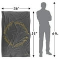 thumbnail image 5 of The Lord of The Rings Blanket, 36'x58' One Ring Silky Touch Super Soft Throw Blanket, 5 of 6