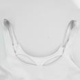 thumbnail image 4 of Fanxing Camisole Tops for Women Built in Bra Spaghetti Strap Workout Yoga Shirts Basic Padded Tank Tops 2025 Summer Clothes White,XXL, 4 of 7