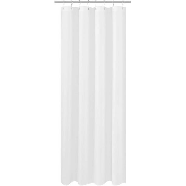 Fabric Shower Curtain Liner Long Stall, What Is A Stall Size Shower Curtain
