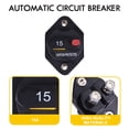 thumbnail image 5 of FONDOTIN 1Pcs Black PVC Alloy Rectangular Manual Changeover Breaker for Automotive Electrical Systems, 5 of 5