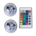 thumbnail image 1 of Under Water Led Light IP68 Waterproof Battery Operate RGB Submersible For Swimming Pool Fish Tank Pond Wedding Party Decoration ,Easy to Install, 1 of 7