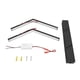 thumbnail image 2 of Aplique De Pared LED Moderno, Lámparas de Pared Minimalistas de 3 Temperaturas de Color Con Control Remoto, Luces de Pared Recargables por USB para Sala de Estar Pasillo, 2 of 7