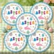thumbnail image 5 of Pack de 16 platos para la fiesta de Pascua | Platos desechables de primavera Papel multicolor | Decoraciones de Feliz Pascua Diseño vibrante | Tamaños grandes de 9" y 7" | Resistente a los desgarros, 5 of 6