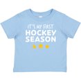 thumbnail image 3 of Inktastic It's My First Hockey Season Boys or Girls Baby T-Shirt, 3 of 5