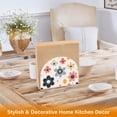 thumbnail image 6 of Yayeee Napkin Holder for Table Kitchen Paper Tissue Organization, Beige Retro Flower, 6 of 8