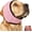 Pink, variant on Soft Adjustable Noise Canceling Dog Calming Ear Muffs Anti Shake Cover for Bath Grooming Thunder Fireworks Vacuum (Gray, L)