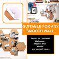 thumbnail image 3 of Wall Decor,bulletin Board, Pin Board, Cork Tiles,hexagon Cork Board With Adhesive Backing Memo Boards Message Board For Office/home/kitchen/dorm Room,, 3 of 5