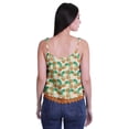 thumbnail image 3 of Moomaya Printed Womens Spaghetti Strap Crop Top Cami Summer Tops, 3 of 5