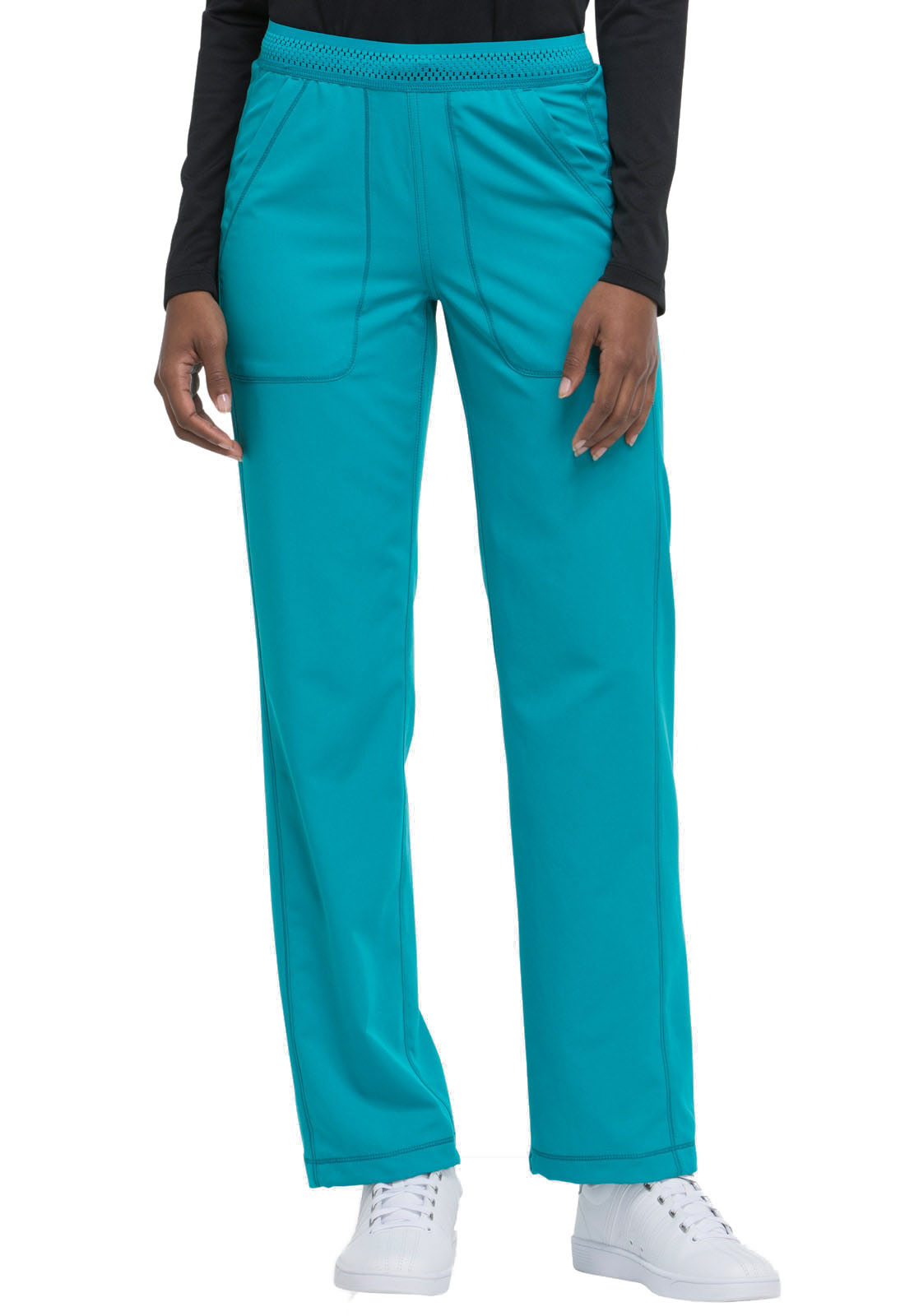 Dickies Dickies Dynamix Scrubs Pant for Women Mid Rise Straight Leg Pullon Plus Size DK120