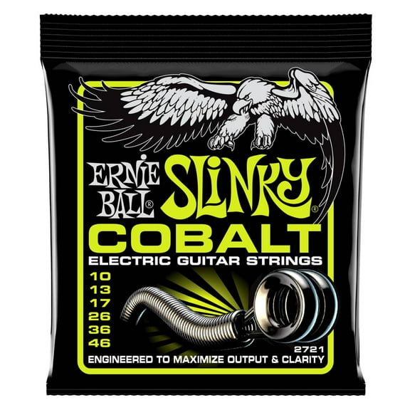 Ernie Ball Cobalt Regular Slinky Set, .010-.046