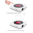 thumbnail image 2 of Reproductor De Cd Reproductor de música portátil Pantalla LED Radio FM 5.1 compatible con Bluetooth con soporte, 2 of 8