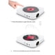 thumbnail image 3 of Reproductor multimedia de CD Likrtyny Bluetooth Estéreo Montaje en la pared Blanco, 3 of 9