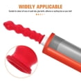 thumbnail image 3 of OULII 54pcs Caulking Tube Caps For DIY Enthusiasts Block Air And Moisture Red Latex, 3 of 6