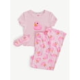 thumbnail image 5 of Justice Girls Short Sleeve Tee, Pants and Eye Mask Pajama Set, 3-Piece, Sizes 5-18, 5 of 5