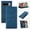 Blue, variant on For Google Pixel 9 / 9 Pro Luxury PU Leather Case, Slim Wallet Flip Cover with RFID Blocking Credit Card Slots & Kickstand Feature Magnetic Closure Shockproof Book Style Phone Case,Purple