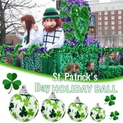 Angle View: St. Patrick's Day party decoration Irish festival cloth ball New Year Party
