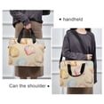 thumbnail image 6 of FORMRS 16" Laptop Bag Carrying Sleeve Case with Handle Travel Shoulder Briefcase, Watercolor Seashell, 6 of 8
