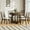 Walnut, variant on EUROCO 5 Piece Dining Table Set for 4,Extendable Dining Table with 4 Chairs and 16" Removable Middle Leaf, 58" Retro Kitchen Table Set for Kitchen Dining Room,Perfect for Small Space, Walnut