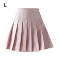 thumbnail image 4 of Guardurnaity plisada de cintura alta, uniforme de tenis para niña con pantalones cortos Prendas para la parte inferior del cuerpo Rosado L, 4 of 6