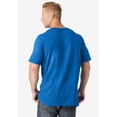 thumbnail image 2 of KingSize Men's Big & Tall Shrink-Less Lightweight Longer-Length V-Neck T-Shirt, 2 of 5