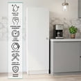 thumbnail image 7 of TUHOME Furniture Belleria 47" High Wood Pantry Cabinet in White, 7 of 7