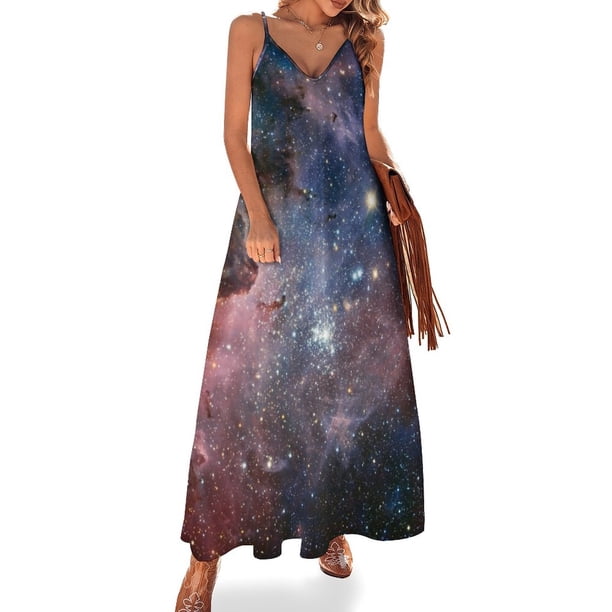 Galaxia - Nebulosa 01 Vestido sin mangas vestido de hadas vestidos para mujer vestido vestidos vestidos de mujer de lujo