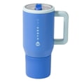 thumbnail image 1 of HydroJug Traveler - Botella de agua con asa y pajita abatible - Cabe en portavasos, vaso resistente a fugas, reutilizable, aislado, de acero inoxidable y base de goma - Regalos para mujeres y hombres, 1 of 4