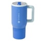 thumbnail image 1 of HydroJug Traveler - Botella de agua con asa y pajita abatible - Cabe en portavasos, vaso resistente a fugas, reutilizable, aislado, de acero inoxidable y base de goma - Regalos para mujeres y hombres, 1 of 4