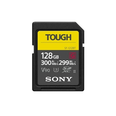Sony 128GB SF-G Tough Series UHS-II SDXC Memory Card