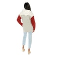 thumbnail image 3 of Women's Gameday Couture Red Ole Miss Rebels Vintage Wash Corduroy Full-Snap Hooded Shacket, 3 of 4
