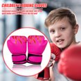 thumbnail image 3 of 2pcs Kick Boxing Gloves Breathable Kids Muay Thai Training Fighting Gloves, 3 of 8