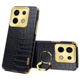 thumbnail image 1 of For Xiaomimi Note 13 Pro 5G Case Crocodile Texture Leather+TPU Ring Kickstand Phone Cover, 1 of 5