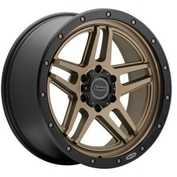 20 x 9 in. 4 Wheel Parts Factory T-Series Wheel with 6 x 135 Bolt Pattern - Satin Black