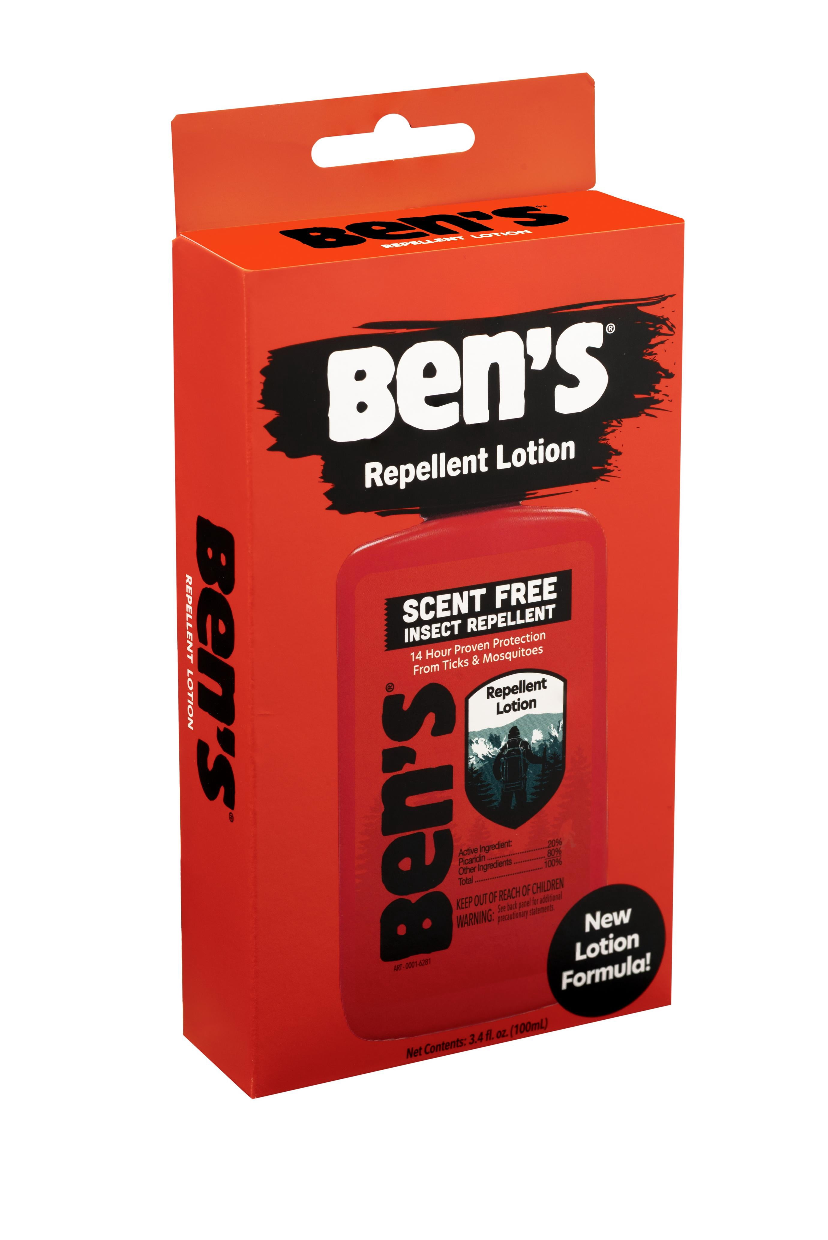 Ben's Insect Repellent Lotion, 3.4 fl. oz.