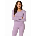 thumbnail image 2 of Women's Thermal Underwear set Long Johns with Fleece Lined Long Sleeve Base Layer for Women Cold Weather Top Bottom, 2 of 5