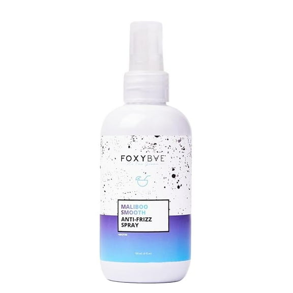 FoxyBae Anti Frizz Spray - with Biotin - Smoothes Hair, Hydrates, Nourishing - Lightweight Formula - Maliboo Smooth - 6 fl oz