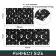 thumbnail image 7 of Black Moon Skull Pattern Kitchen Rugs Sets Of 2,Anti Fatigue Kitchen Mat Rugs Non Slip Washable,Decorative Kitchen Floor Mats for Kitchen,Sink,Laundry,17"x30"+17"x47", 7 of 7