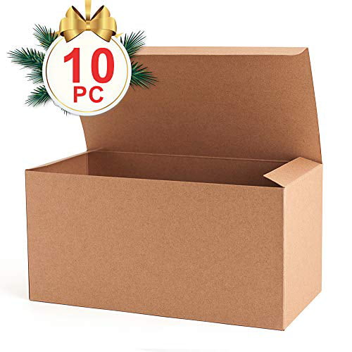 Choose From 4 Colours Food Lunch Cardboard Christmas 50 Metallic Party Boxes 