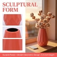 thumbnail image 2 of Unique Bargains Acrylic Bud Small Flower Vase for Office Desk Pink 2.8"L x 2.8"x 5.9"H, 2 of 6