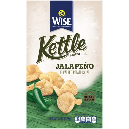JALAPENO FLAVORED KETTLE COOKED POTATO CHIPS, JALAPENO