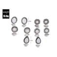 thumbnail image 3 of unbranded 5Pares Aretes Vintage De Para Mujer Regalo Para Aniversarios Y Fiesta, 3 of 7