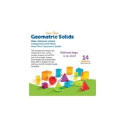 Learning Resources View-Thru Geometric Solids Classroom Must Haves, Ages 8+