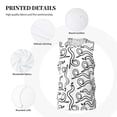 thumbnail image 3 of Sikiie Hand Drawn Snake Basketball Jersey Reversible Men's Mesh Athletic Sports Shirts Training Practice S-4XLXX-Large, 3 of 6